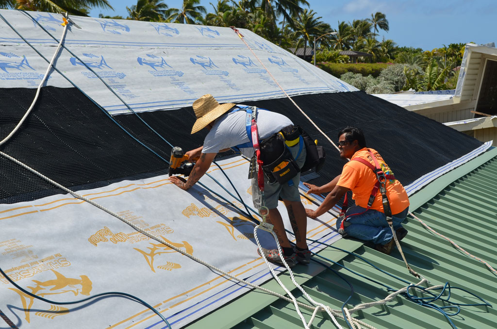 Oahu Energy Saving Aluminum Roof Sharkskin Roof Underlayment