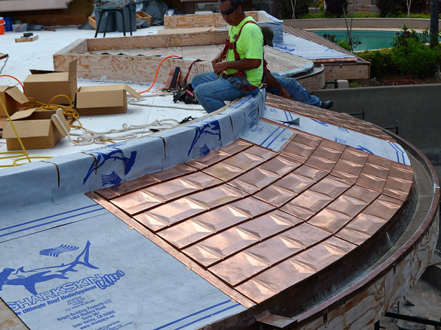 Sharkskin Ultra Copper Roof Hawaii