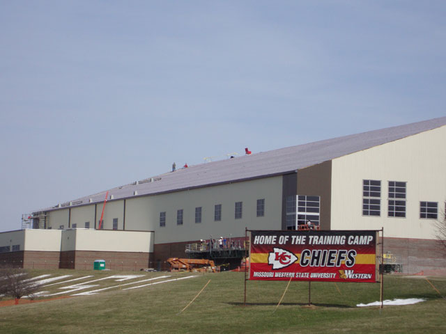 Kansas City Chiefs Practice Facility Sharkskin Comp